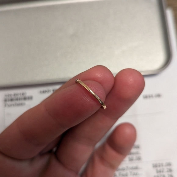 Uneek ring with two bands - Picture 8 of 12